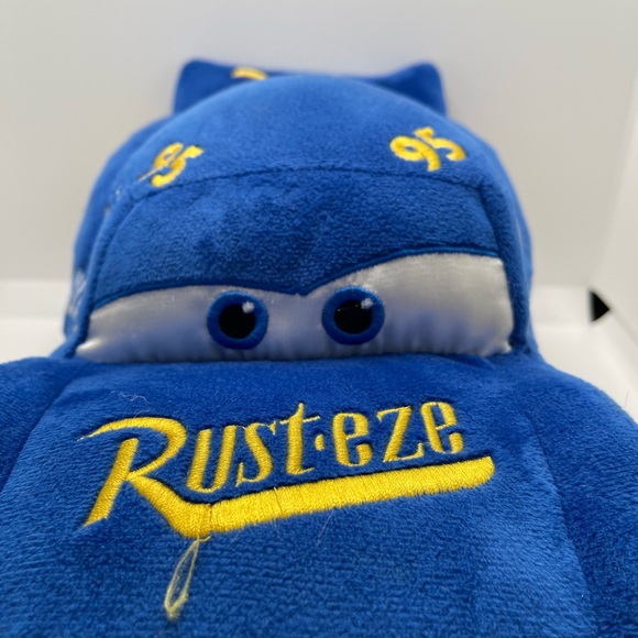 Disney Store Pixar Cars 3 Fabulous Lightning McQueen Blue 14" Plush - Picture 9 of 10